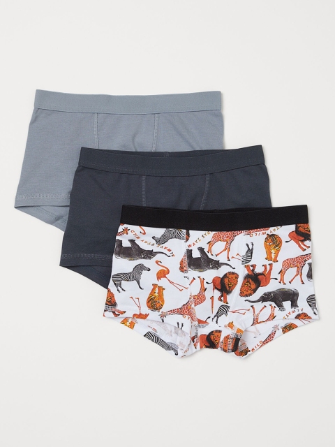 

H&M Boys Multicoloured 3-Pack Boxer Shorts 0785948037, Multi