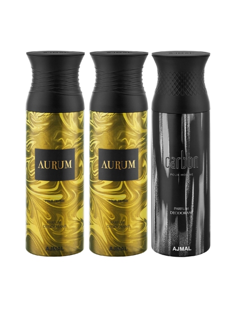 

Ajmal Unisex Set of 3 Deodorants, Multi