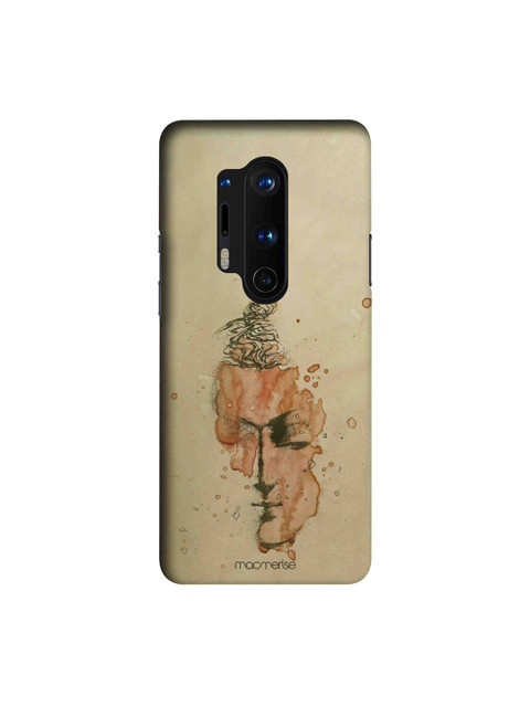 

macmerise Beige & Brown Buddha Droplets OnePlus 8 Pro Back Case