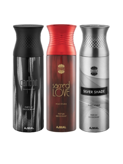 

Ajmal Unisex Set of 3 Deodorant, Multi