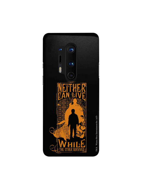 

macmerise Black & Orange Harry Vs Voldemort OnePlus 8 Pro Back Case