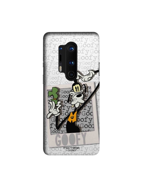 

macmerise White & Black Disney Hello Mr Goofy OnePlus 8 Pro Back Case