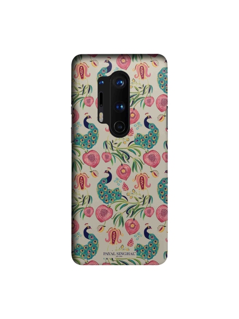 

macmerise Beige & Pink Payal Singhal Anaar & Mor OnePlus 8 Pro Back Case