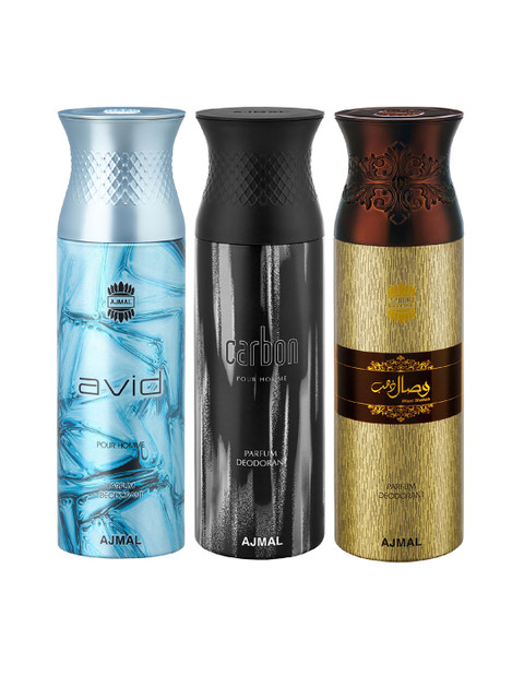 

Ajmal Men Set of 3 Deodorants, Multi