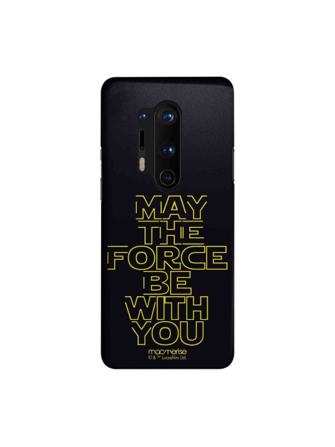 

macmerise Black & Yellow Star Wars Classic OnePlus 8 Pro Back Case