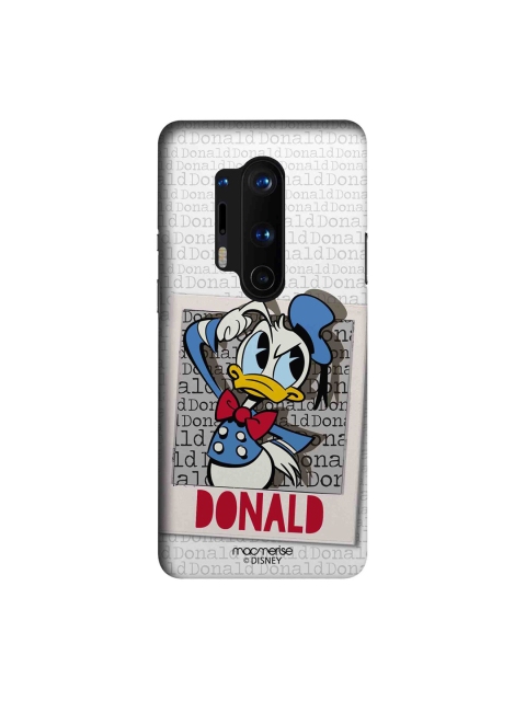 

acmerise Grey & Blue Hello Mr Donald OnePlus 8 Pro Back Case