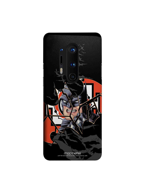 

macmerise Black & Orange DC Comics Angry Bat OnePlus 8 Pro Back Case