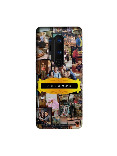

macmerise Multicoloured Friends Collage OnePlus 8 Pro Back Case, Multi