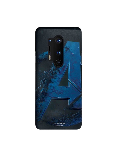 

macmerise Blue & Black Marvel Comics Endgame Logo OnePlus 8 Pro Back Case