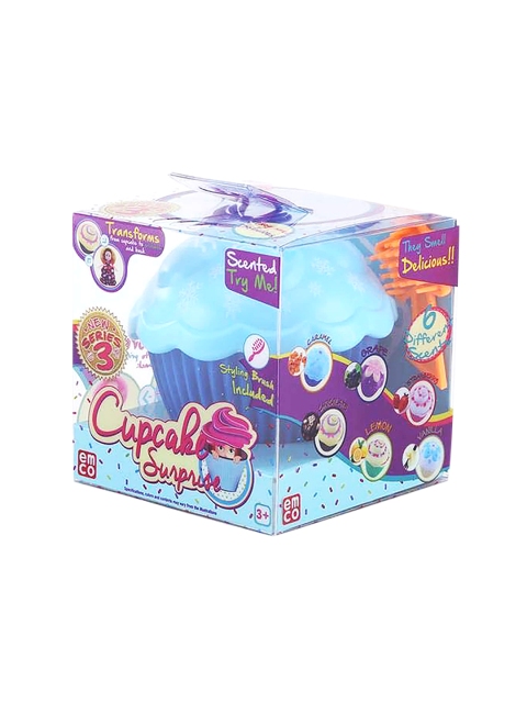 

CupcakeDoll Girls Purple & Blue Cupcake Surprise Doll Violet