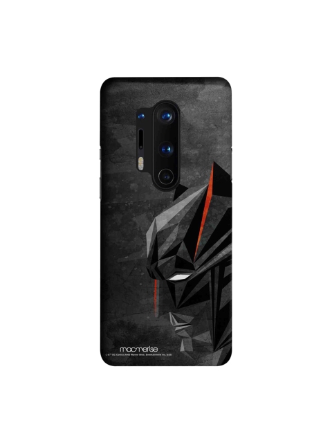 

macmerise Black DC Comics Batman Geometric OnePlus 8 Pro Back Case