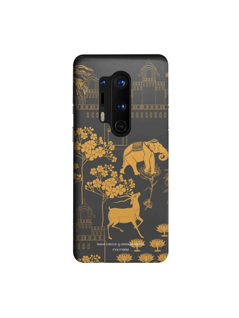 

macmerise Grey & Brown India Circus Regal Spectacle OnePlus 8 Pro Back Case