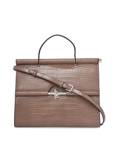 

CHARLES & KEITH Mauve Textured Satchel