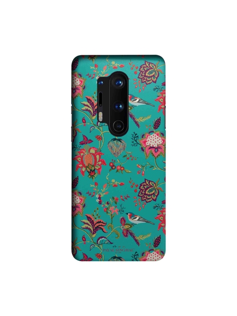 

macmerise Teal Green & Pink Payal Singhal Chidiya OnePlus 8 Pro Back Case