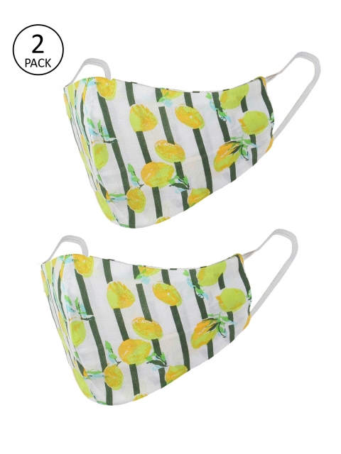 

FROGGY Kids 2Pcs 2Ply Protective Outdoor Face Masks, Green