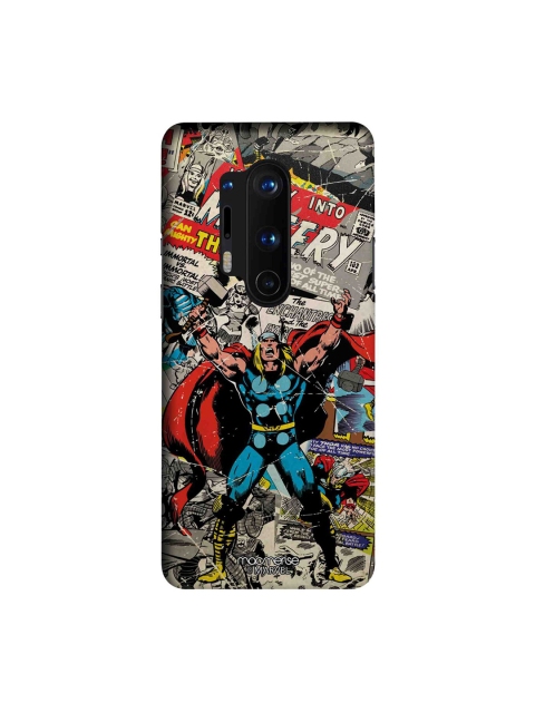 

macmerise Multicoloured Marvel Comics Thor OnePlus 8 Pro Back Case, Multi