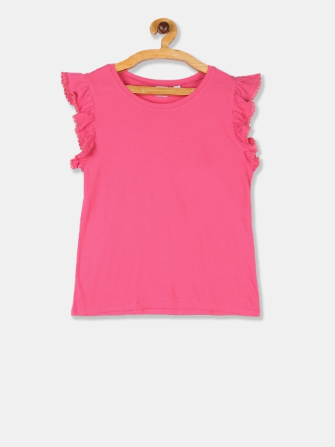 

GAP Girls Pink Flutter T-Shirt