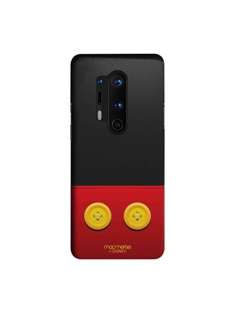

macmerise Black & Red Disney Classic Mickey OnePlus 8 Pro Back Case