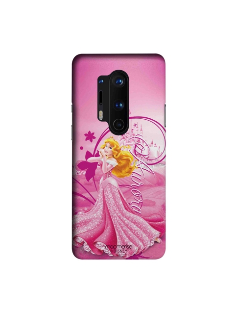 

macmerise Pink & Yellow Disney Aurora OnePlus 8 Pro Back Case