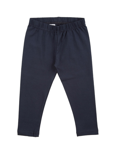 

Donuts Girls Navy Blue Solid Ankle Length Leggings
