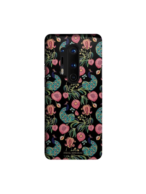 

macmerise Mustard Black & Pink Payal Singhal Anaar and Mor OnePlus 8 Pro Back Cover