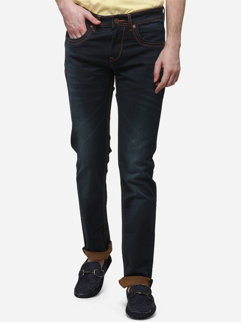 

JADE BLUE Men Blue Slim Fit Mid-Rise Clean Look Jeans