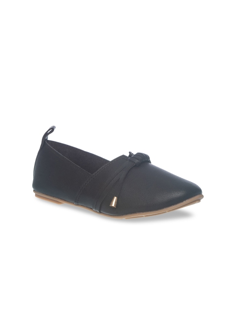 

Khadims Women Black Solid Ballerinas