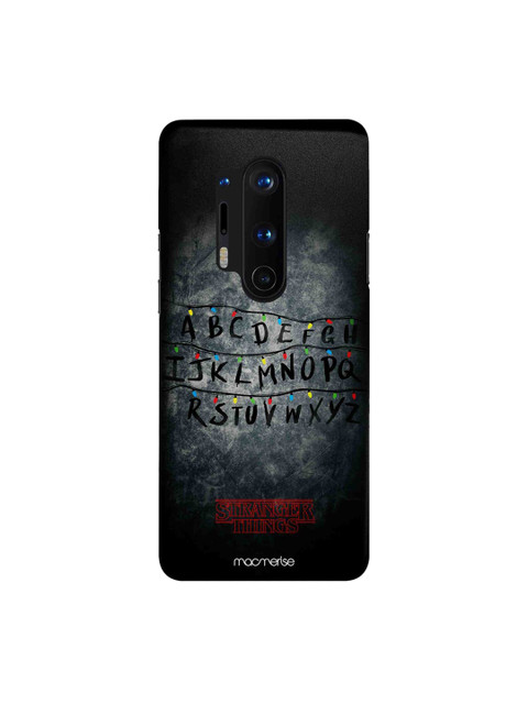 

macmerise Black & Grey I Am Right Here Stranger Things OnePlus 8 Pro Back Case