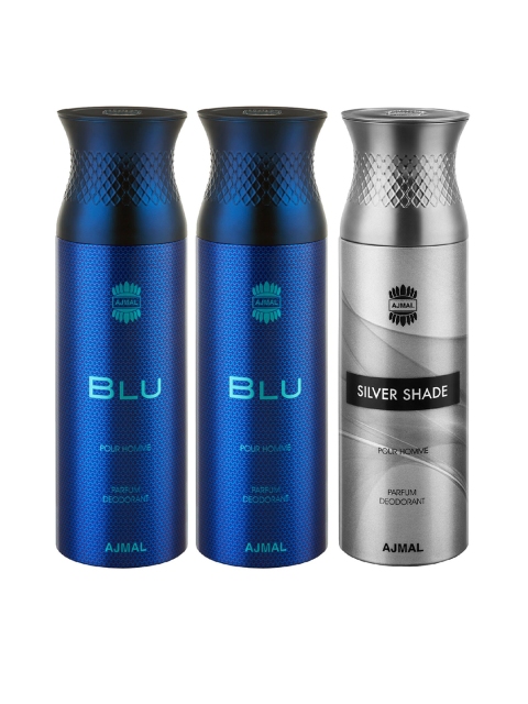 

Ajmal Unisex Set of 3 Deodorant, Multi