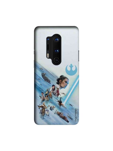 

macmerise White & Blue Resistance Reborn OnePlus 8 Pro Back Case