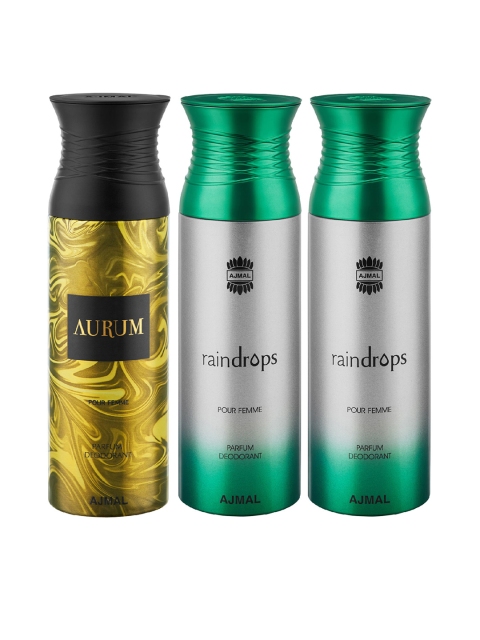 

Ajmal Unisex Set of 3 Deodorant, Multi