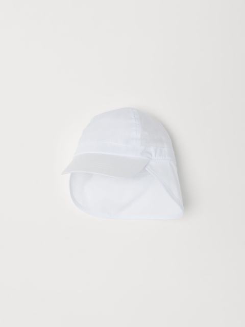 

H&M Kids White Cotton Sun Cap