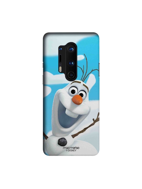 

macmerise Blue & White Disney Oh Olaf OnePlus 8 Pro Back Case