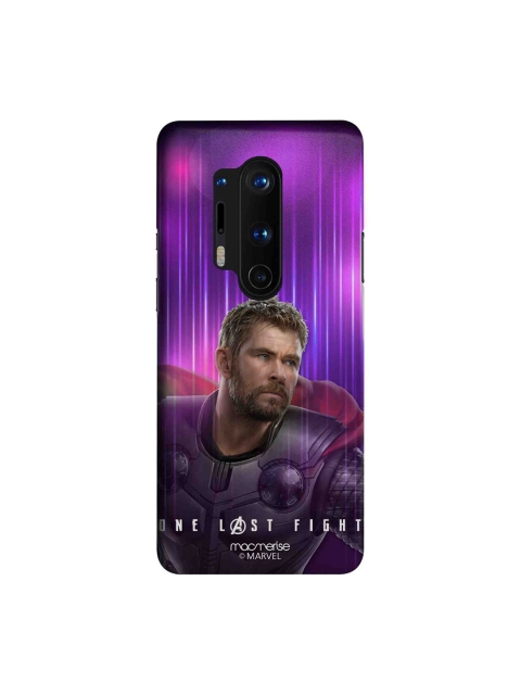 

macmerise Purple Marvel Comics One Last Fight OnePlus 8 Pro Back Case