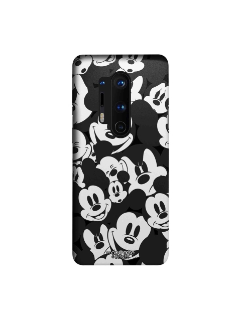 

macmerise Black & White Disney Mickey Smileys OnePlus 8 Pro Back Case