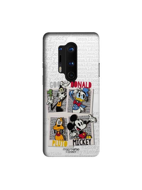 

macmerise White & Black Disney Dudes OnePlus 8 Pro Back Case