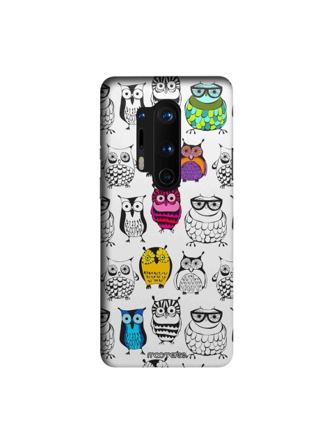 

macmerise White & Black Owl Art OnePlus 8 Pro Back Case