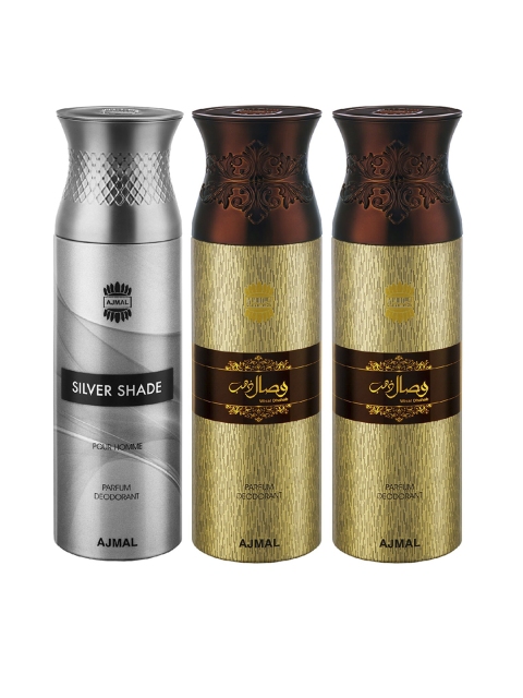 

Ajmal Unisex Set of 3 Deodorant, Multi