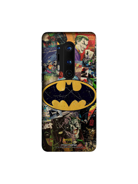 

macmerise Black & Yellow DC Comics Bat OnePlus 8 Pro Back Case
