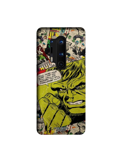 

macmerise Green & Black Marvel Comics Hulk OnePlus 8 Pro Back Case