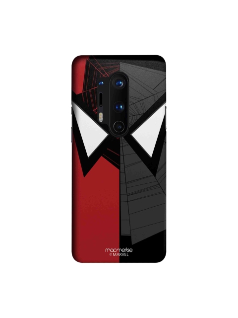 

macmerise Black & Red Marvel Comics Face Focus Spiderman OnePlus 8 Pro Back Case