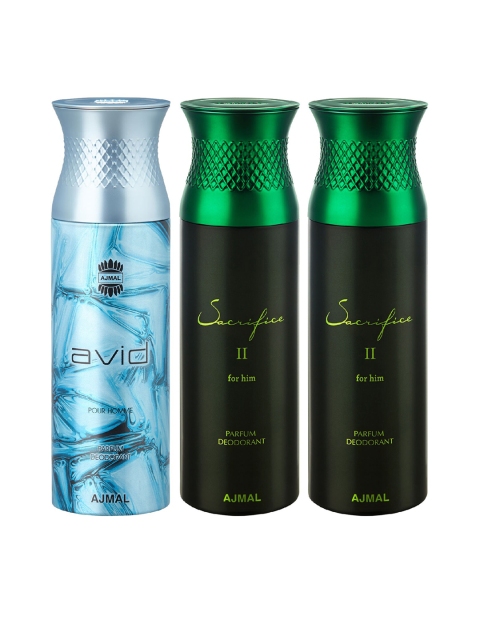 

Ajmal Men Set of 3 Deodorants, Multi