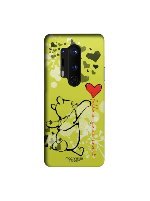 

macmerise Lime Green & Black Disney Follow Your Heart OnePlus 8 Pro Back Case