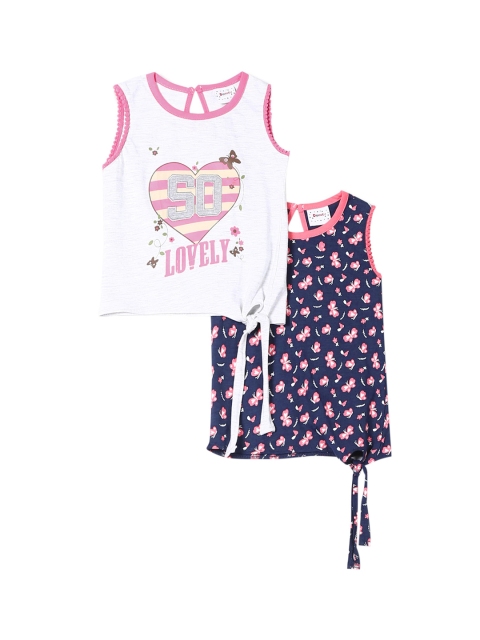 

Donuts Girls Pack Of 2 Tops, Grey