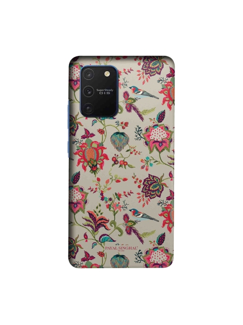 

macmerise Beige & Red Payal Singhal Chidiya Samsung Galaxy S10 Lite Back Case