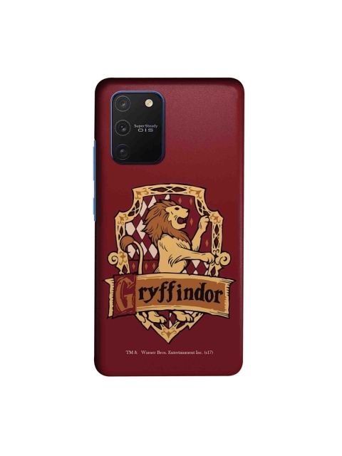 

macmerise Red & Brown Harry Potter Crest Gryffindor Samsung Galaxy S10 Lite Back Case