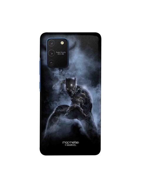 

macmerise Blue & Black Marvel Comics Panther Attack Samsung Galaxy S10 Lite Back Case