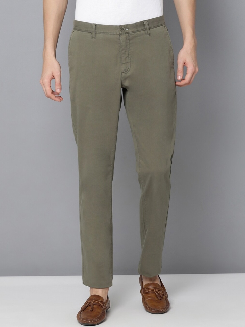 

GANT Men Green Regular Fit Solid Chinos