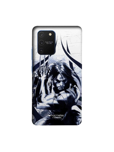 

macmerise White & Black Marvel Comics Lethal Logan Samsung Galaxy S10 Lite Back Case
