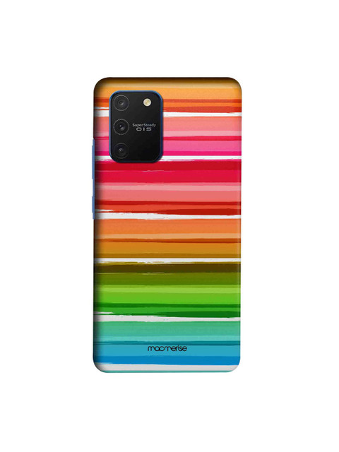 

macmerise Multicoloured Colourful Brush Strokes Samsung Galaxy S10 Lite Back Case, Multi